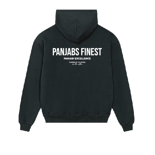 Panjabs Finest Hoodie Black | Panjabi Excellence | Panjabi Apparel