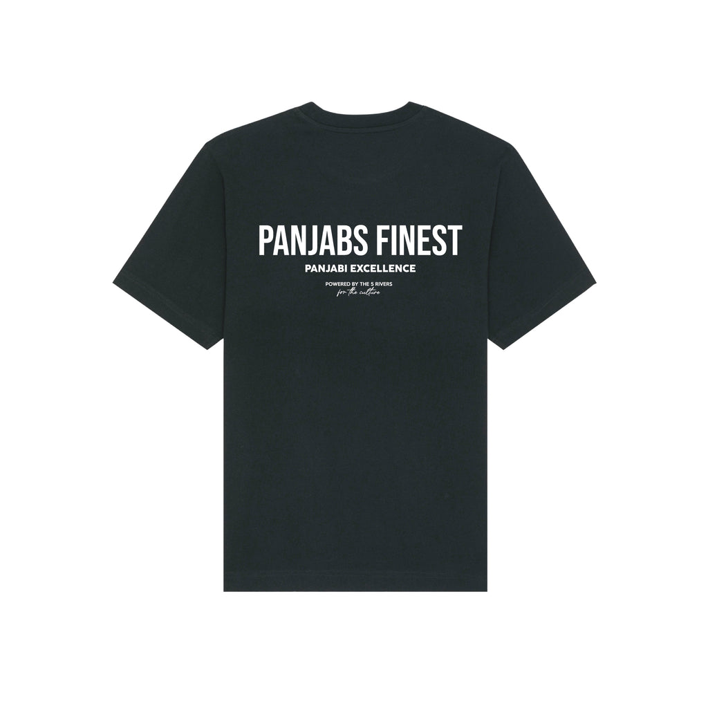Panjabs Finest T-Shirt Black | Panjabi Excellence | Panjabi Apparel