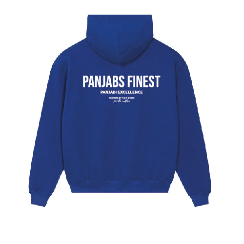 Panjabs Finest Hoodie Blue | Panjabi Excellence | Panjabi Apparel