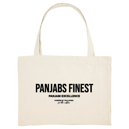 Panjabs Finest Tote Bag large  | Panjabi Excellence | Panjabi Apparel