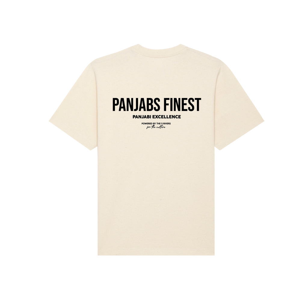 Panjabs Finest T-Shirt Natural | Panjabi Excellence | Panjabi Apparel