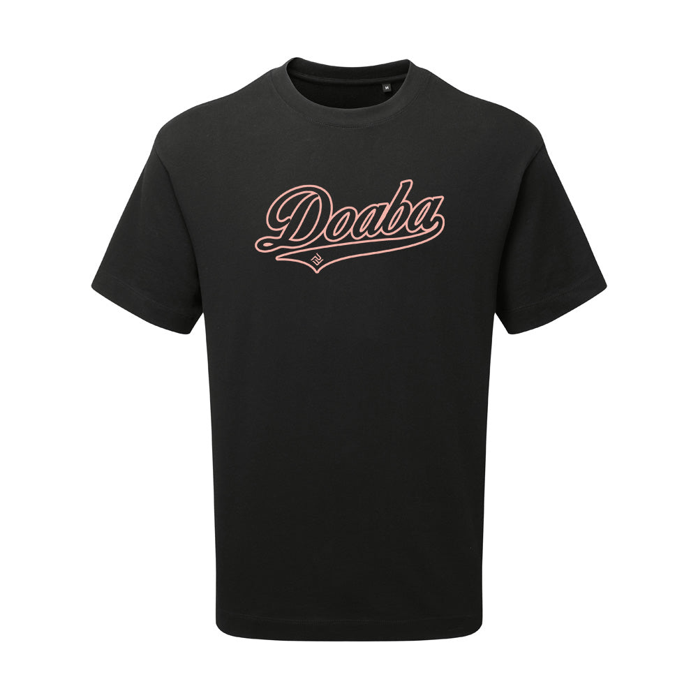 Doaba T-Shirt Gulabi Milkshake/Black